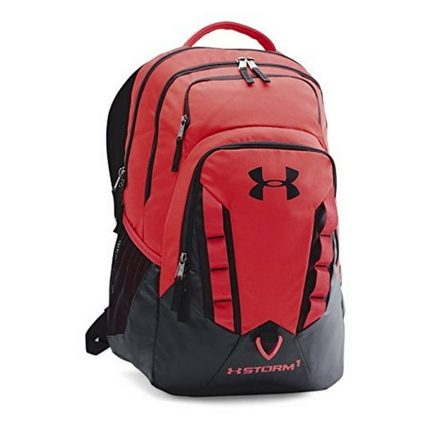 superficie Discurso Articulación UA Recruit Backpack, Red-Black-Black, One Size - Walmart.com