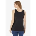 thumbnail image 2 of Woman Within Plus Size Scoopneck Tank, 2 of 6