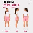 thumbnail image 2 of RBX Girls Athletic Shorts - Active Performance Mesh Jersey Gym Shorts Activewear for Outdoor Play, 2 of 7