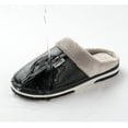 thumbnail image 4 of Fuzzy Slippers for Men with Memory Foam Winter Fluffy House Shoes Indoor Outdoor, 4 of 5