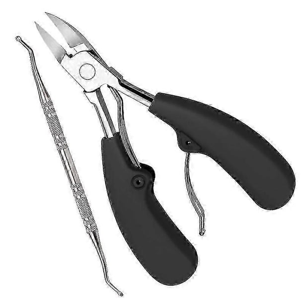 Podiatrist Toenail Clippers, Professional Thi Ingrown Toe Nail Clippers For Men Seniors, Pedicure Clippers Toenail Cutters, Super Curved B