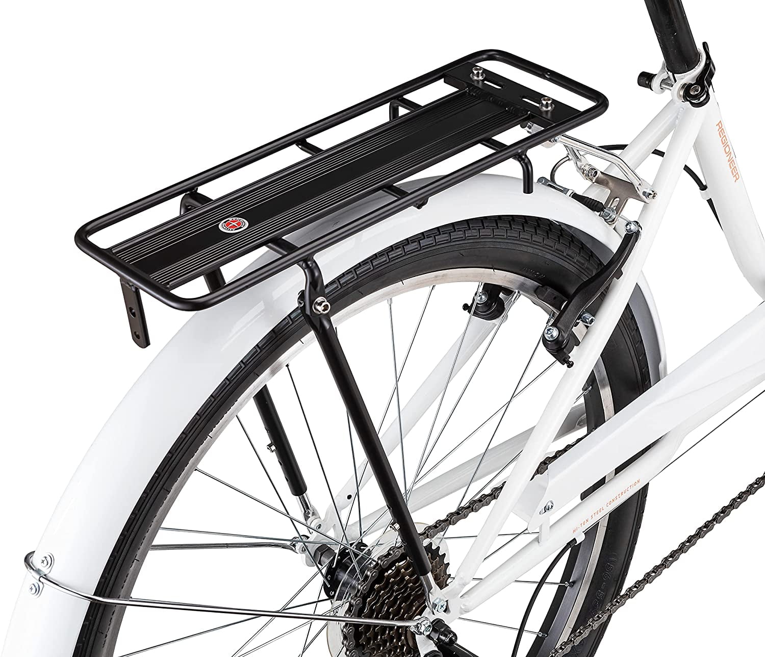 Schwinn Adjustable Rear Rack Alloy Mount Adult Bicycle Carrier for Storage Black Walmart