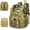 Khaki Camo, variant on Fishing Backpack, 45L Large Cooler Fishing Tackle bag with Rod Holders & Rain Cover, Water-resistant Store Gear (Khaki Camo)
