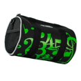 thumbnail image 5 of Bolsa enrolble para manilr de bicicleta de carretera Bolsa de transporte para ciclismo Bolsa con cremallera y correa para el hombro Verde Baoblaze Alforja de cuadro delantero de bicicleta, 5 of 5