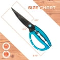 thumbnail image 2 of BambooMN Master Butterfly Poultry Kitchen Shears Pink 4-in-1, 3 Pairs, 2 of 5
