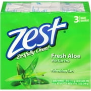 Zest 3-Bar Fresh Aloe - 4oz