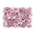 thumbnail image 2 of Panel de flores artificiales para decoración de pared, fondo de rosas para bodas, fiestas y eventos. Estilo D, 2 of 9