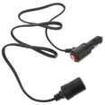 thumbnail image 3 of KAKOWELY car extension cord Universal 12V24V Cars Cigarette Lighter Extension Cable Durable Power Cord for All Vehicles Easy to Install and Use for In-Car Electronics Devices, 3 of 5