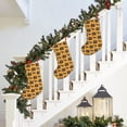 thumbnail image 5 of Lsque 18 Inches German Shepherd Woof Pattern Christmas Stockings Hanging Ornaments,Knitted Xmas Fireplace Hanging Stocking,Holiday Decoration, 5 of 8