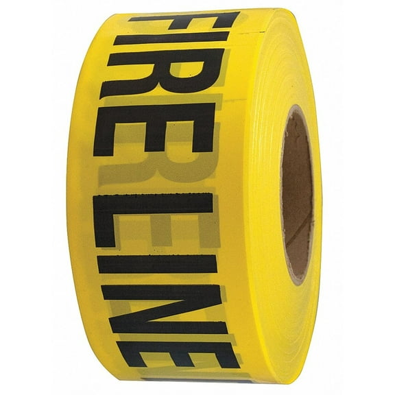 Sim Supply Barricade Tape,Yellow-Black,1000ft x 3In 4ACD5 4ACD5 ZO-G0681256
