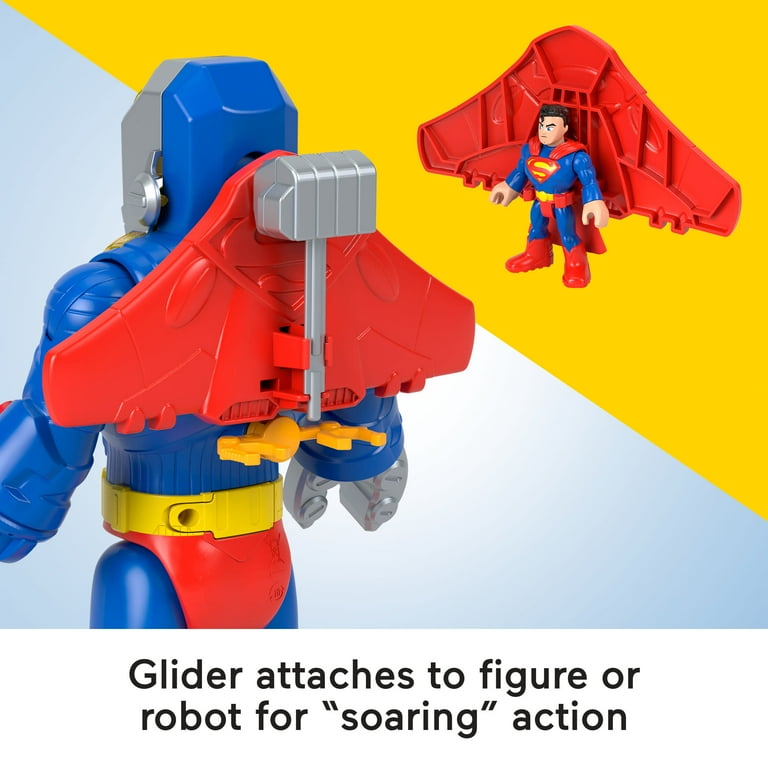 Imaginext DC Super Friends Superman Insider & Exo Suit Robot 6