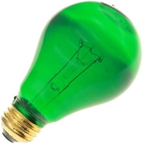 Industrial Performance Specialty 40A21/GR/TG, 130 Volt, 40 Watt, A21 Novelty Green Light Bulb (12 Pack)