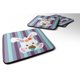 thumbnail image 1 of ""Caroline'S Treasures Bunny Rabbit Juego de posavasos de espuma de 4 3,5 multicolor"", 1 of 1
