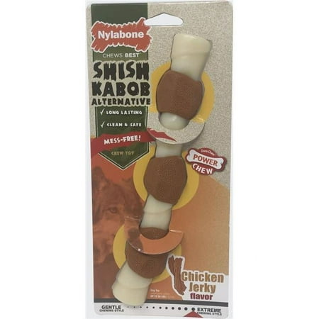 UPC: 0018214847595 | Tfh Publications & Nylabone NSCJ304P Power Chew Shish Kabob Alternative Dog Chew Giant