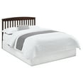 Delta Children Hanover 6in1 Convertible Baby Crib, Walnut Espresso