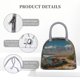thumbnail image 4 of Easygdp Deserted Classic Car Landscape Bolsa de Almuerzo Insulada Grande, Forro de Aluminio, Diseño Espacioso, a Prueba de Fugas, Ideal para Trabajo, Picnics, Viajes y Actividades al Aire Libre, 4 of 6