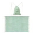 thumbnail image 4 of Toalla de playa turca absorbente de secado rápido, toalla deportiva extragrande, transpirable para piscina Verde, 4 of 9