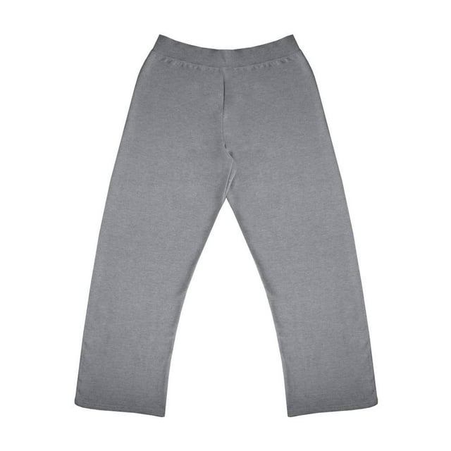 Pantalón tipo yoga Fruit Of The Loom Para mujer, de felpa, gris jaspe claro, talla M