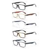 Black,Brown,Clear,Tortoise and Gray