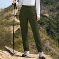 thumbnail image 6 of YLSDY Men's Solid Quick Dry Hiking Pants, Zipper Pockets, Belt Loops, Lightweight Outdoor Trousers for Travel & Sports Army Green S, 6 of 9