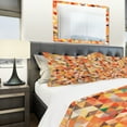 thumbnail image 4 of Designart 'Abstract Triangle' Modern Bedding Set - Duvet Cover & Shams, 4 of 4