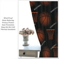 thumbnail image 5 of Basketball Curtains Boys Sport Kid Curtains for Bedroom, Basketball Colorful Graffiti Sport Theme Window Treatments for Living Room,Teen Boys Girls Room Decor Drapes 2 Panel Sets,42x63 Inch, 5 of 6