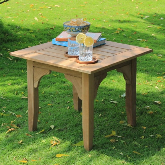 Cambridge Casual Caterina Teak Outdoor Side Table