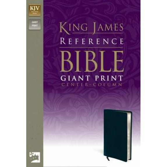 Pre-Owned KJV, Reference Bible, Giant Print, Imitation Leather, Navy, Red Letter Edition (Unknown) 0310931738 9780310931737