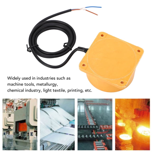 Sensor de aproximación inductivo, interruptor de proximidad inductivo Sensor de proximidad sin contacto de 300 mA Interruptor de proximidad inductivo Rendimiento probado