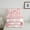 Light Pink, variant on Manfei Teens Female Kawaii Bow Knot Bedding Comforter Set 2pcs,Dreamy Princess Twin Comforter Sets Microfiber,Love Heart Print Stripes Breathable Bedding Set,Lightweight Room Decor,Reversible
