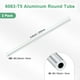 thumbnail image 3 of Tubo redondo de aluminio 6063 de 250 mm en paquete de 2, tubería de aluminio sin costura de 3 mm ID 6 mm OD para manualidades DIY [0.12x0.24x9.8IN], 3 of 7