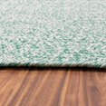 thumbnail image 4 of Super Area Rugs Farmhouse Braided Rug Cotton Kitchen Reversible Carpet Light Green & White, 2' X 6' Rectangle, 4 of 5