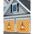 thumbnail image 3 of Thanksgiving Garage Door Banner Cover 6 x 13 ft, Happy Fall Y''all Farm Gnome Pumpkin on Buffalo Plaid Garage Door Decorations Holiday Christmas Backdrop Decor for Winter New Year Xmas Party, 3 of 6