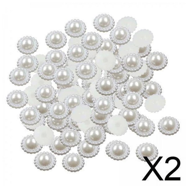 Botones de diamantes de imitación de perlas,Diy resina flor decoración artesanías espalda plana,Cabujón Scrapbooking ajuste clips para el cabello Botones,Adornos Cuentas Perlas Rhinestone