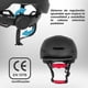 thumbnail image 4 of Casco para bicicleta ciclista talla G negro negro, 4 of 10