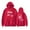 Red, variant on Natalie Jane Where Am I Merch Unisex Oversized Fleece Hoodie - Graphic Print Kangaroo Pocket Long Sleeve Casual Streetwear