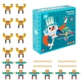 thumbnail image 2 of DPTALR Animal Balance Game DIY Building Blocks Smooth Stacking Early Educational Toys, 2 of 3