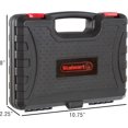 thumbnail image 4 of GEREMF-Tool Kit - 102 Heat-Treated Pieces with Carrying Case - Essential Steel Hand Tool and Basic Repair Set for Apartments, Dorm, Homeowners by, 4 of 4