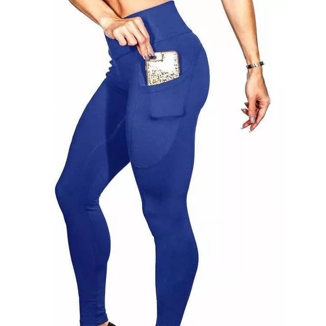 Leggins Mujer Deportivos Licra Gym Moda Bolsa Celular