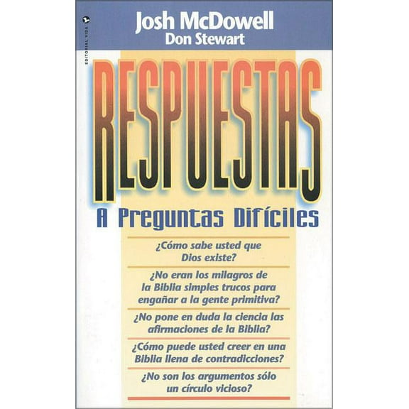 El Respuestas a preguntas dif��ciles = Answers to Tough Questions, (Paperback)
