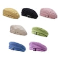 thumbnail image 4 of Sonducket Sombrero de invierno a prueba de polvo, boinas cálidas ligeras, boinas transpirables amigables con la piel, boinas elegantes Vintage Sombreros Beige, 4 of 6