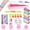 Pink, variant on 66Pcs DIY Charm Bracelet Making Kit with Gift Box, Jewelry Making Kit for 6-12 Years Old Kids