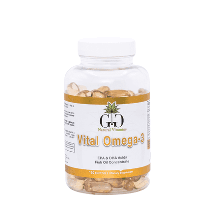 Vital Omega-3 – Fish Oil with EPA & DHA – 120 Softgels