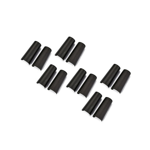 Soidarity Pack of 10 Plastics Cap Replacement Dustproof Supplies Accessories Caps Clip Sax Instrument Practical Mouthpieces Alto Saxophone Type2