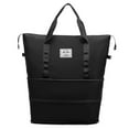 thumbnail image 2 of Fall Saving! Tuobarr Tote Bag for Women, Gym Bag for Women, Dry and Wet Separation Sports Portable Shoulder Bag for Women Travel, Gym, Swimming and Yoga, Black, 2 of 2