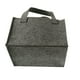 thumbnail image 1 of Billuyoard Bolsa de almacenamiento de fieltro, plegable, lavable, para beber vino y cerveza, 6 ranuras, contenedor de transporte extraíble, Almacenamiento y organización del hogar Gris, 1 of 6