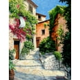 thumbnail image 2 of Swanson, Michael 26x32 Gold Ornate Wood Framed with Double Matting Museum Art Print Titled - In the Alpes-Maritime, Provence, 2 of 4