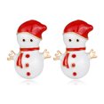 thumbnail image 1 of WREESH Boucles d'Oreilles en Métal Style Noël Décorer un Noël Différent, 1 of 1