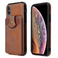 thumbnail image 2 of Funda tipo cartera para teléfono para iPhone Xs Max, color marrón, 2 of 5