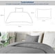 thumbnail image 5 of Juego de Funda Duvet Bluelander para Edredon Individual, Funda para Almohada, Diseño de Líneas, Gris, 5 of 5